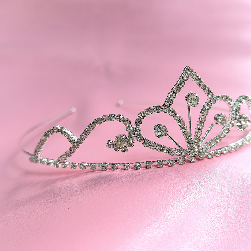 Wedding Shop - Couronne de mariée en strass couleur