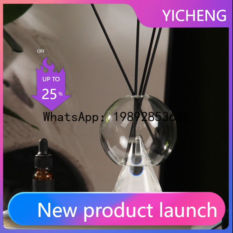 Wedding Qq - Vase en verre QQ, diffuseur d'arômes