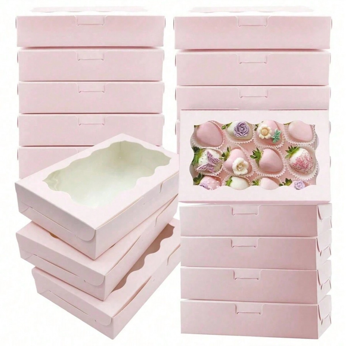 Wedding Cake Supply - 10/30/50 pièces Boîtes à gâteaux et