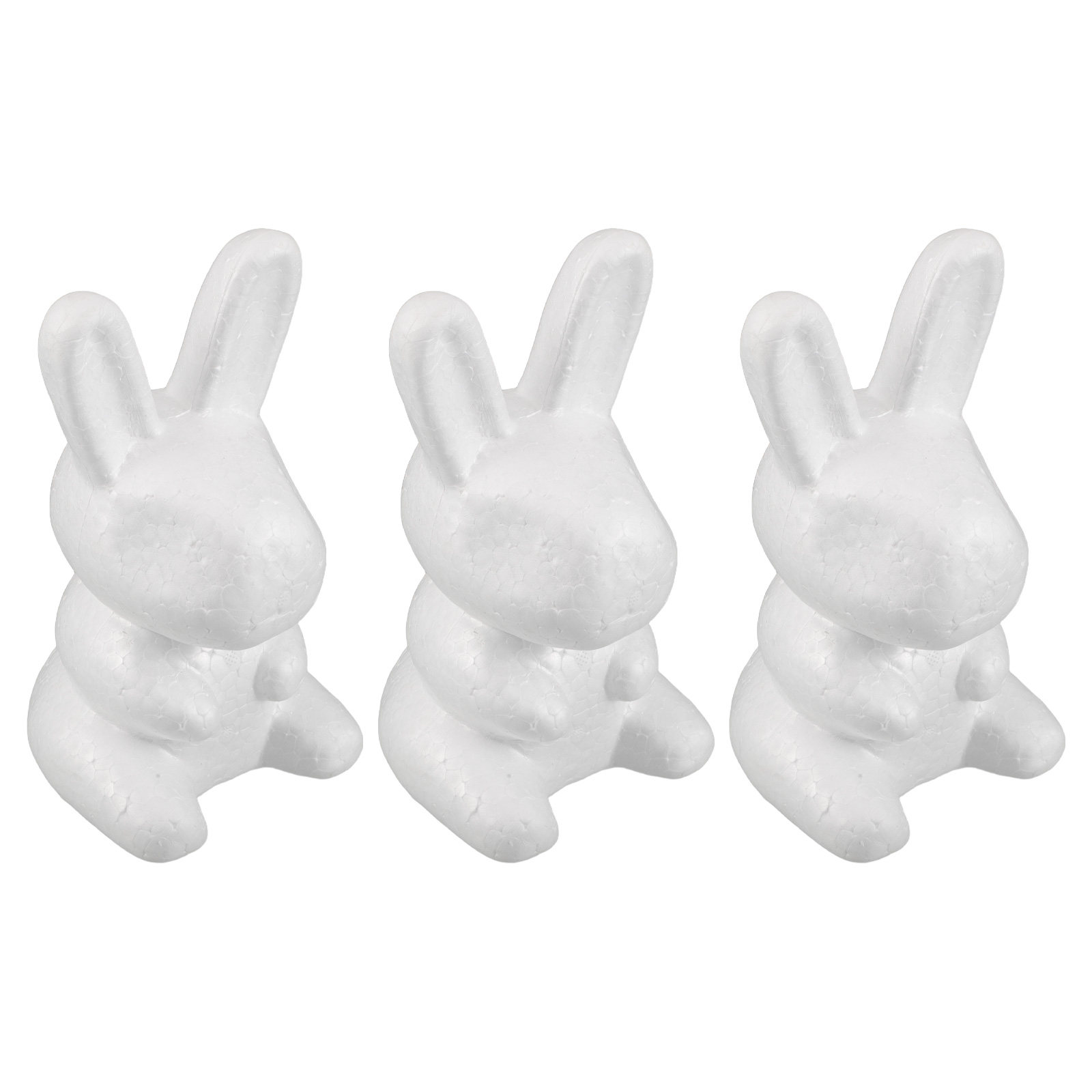 Wedding Event Supply - Lot de 3 figurines de lapin