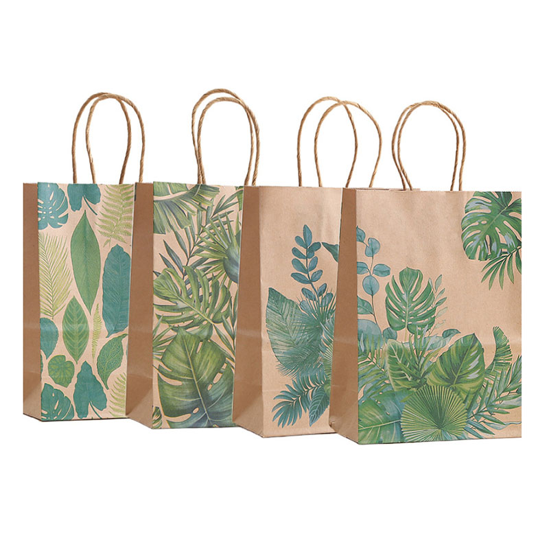 Wedding Supply Shops - Sac cadeau en papier kraft vert