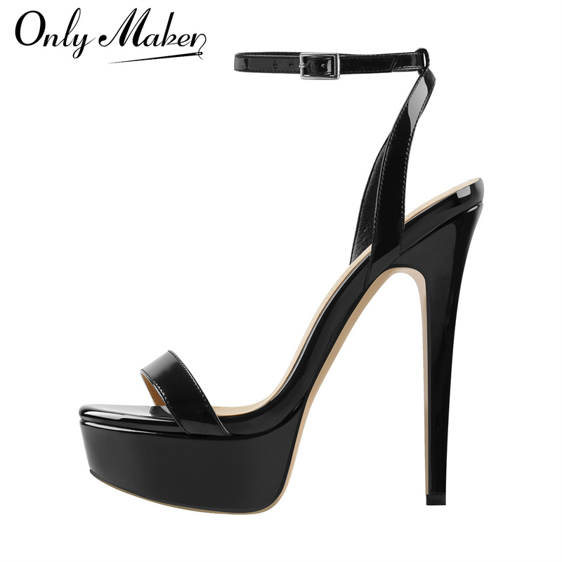 Wedding Shop - Onlymaker femmes plate-forme talons aiguilles bout