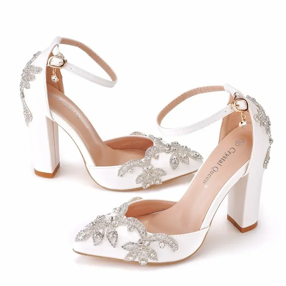 Wedding Super - Chaussures à talon épais et bout