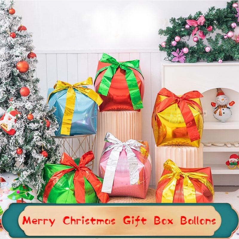 Wedding Supply Shops - Boîte cadeau de noël carrée 4D