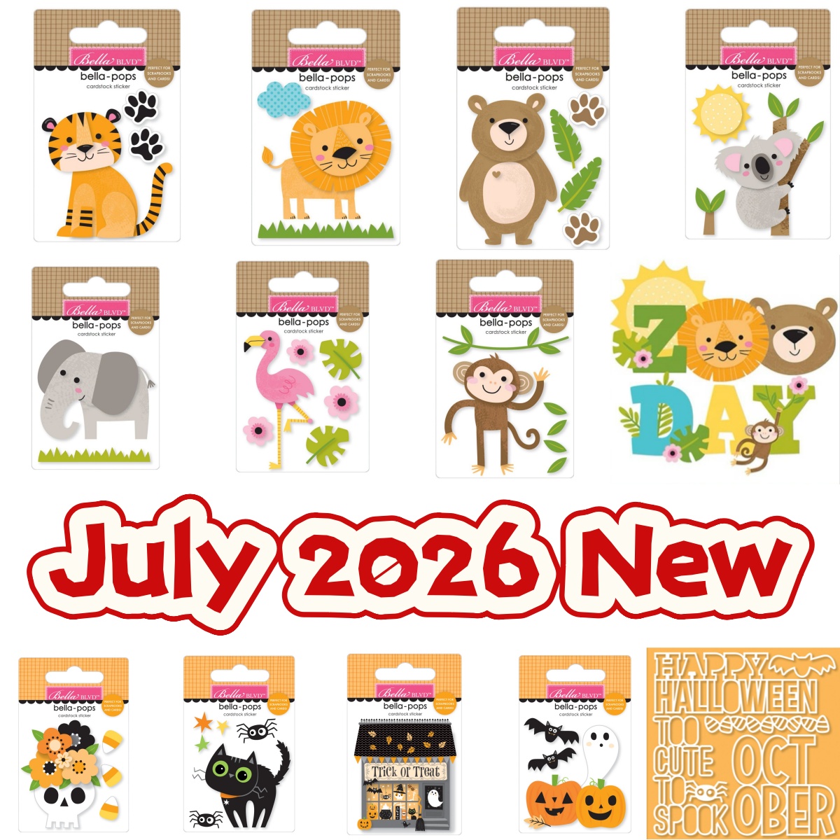Wedding Zoo - Nouvelles matrices de découpe en métal