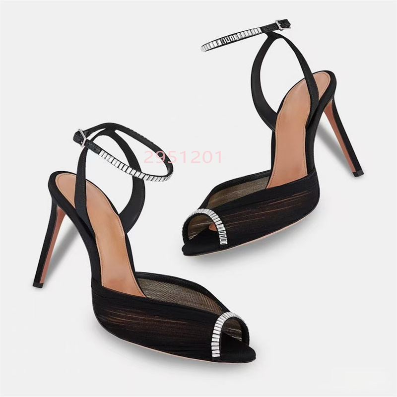 Wedding Super - Cristal V bout pointu femmes dentelle