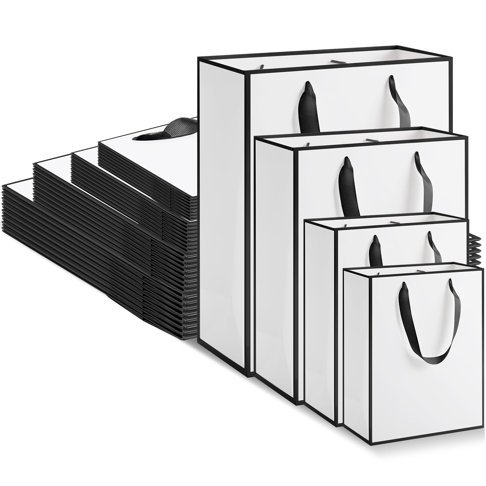 Sacs en papier blanc avec bord - Wedding Supply Shops avis et prix