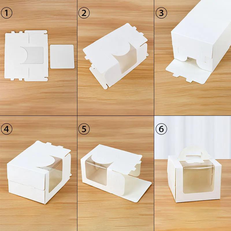 Boîte à gâteaux avec fenêtre t - Wedding Cake Supply avis et prix