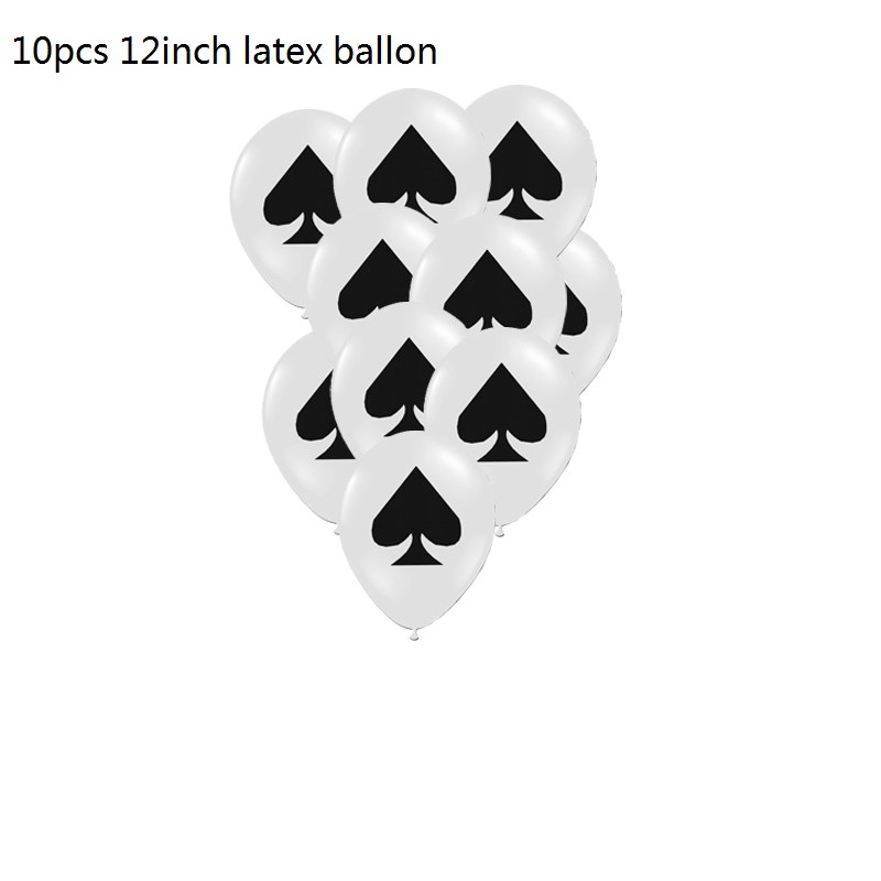 Cartes de casino en ballon en  - Wedding Qq avis et prix