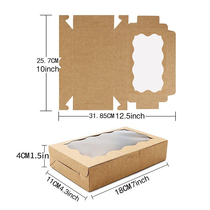 10/30/50 pièces Boîtes à gâtea - Wedding Cake Supply avis et prix