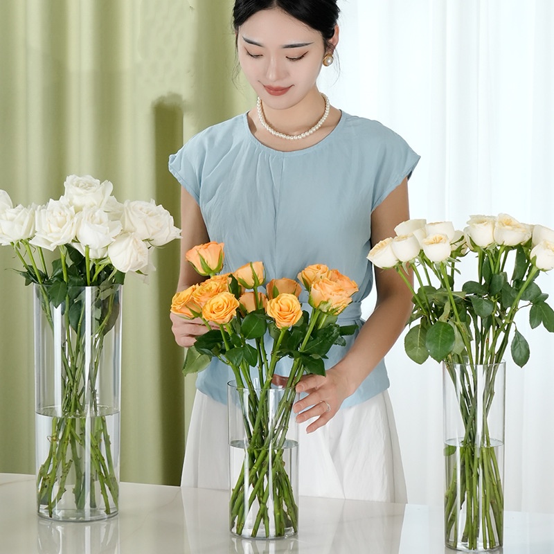 Nouveau vase à fleurs en acryl - Centerpiece Vase Tall avis et prix
