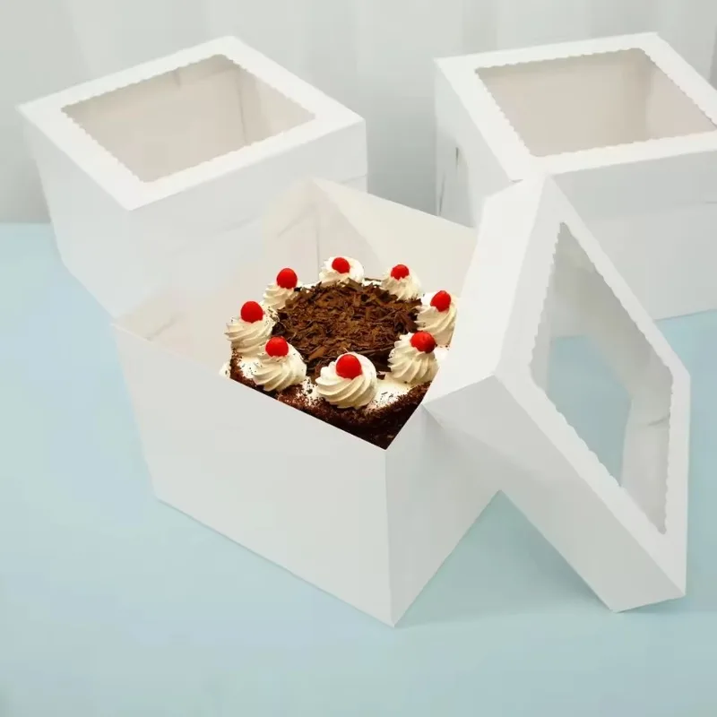 Boîtes à gâteaux jetables blan - Wedding Supply.Box avis et prix