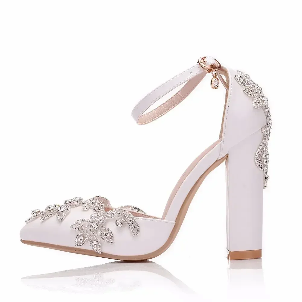 Chaussures à talon épais et bo - Wedding Super avis et prix
