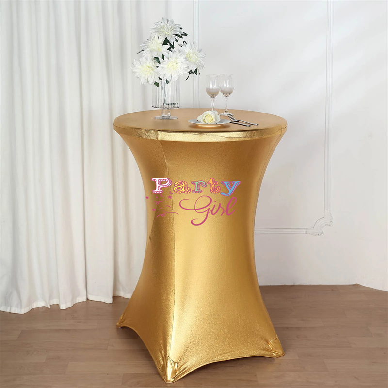Nappe de Table en Spandex méta - Wedding Qq avis et prix