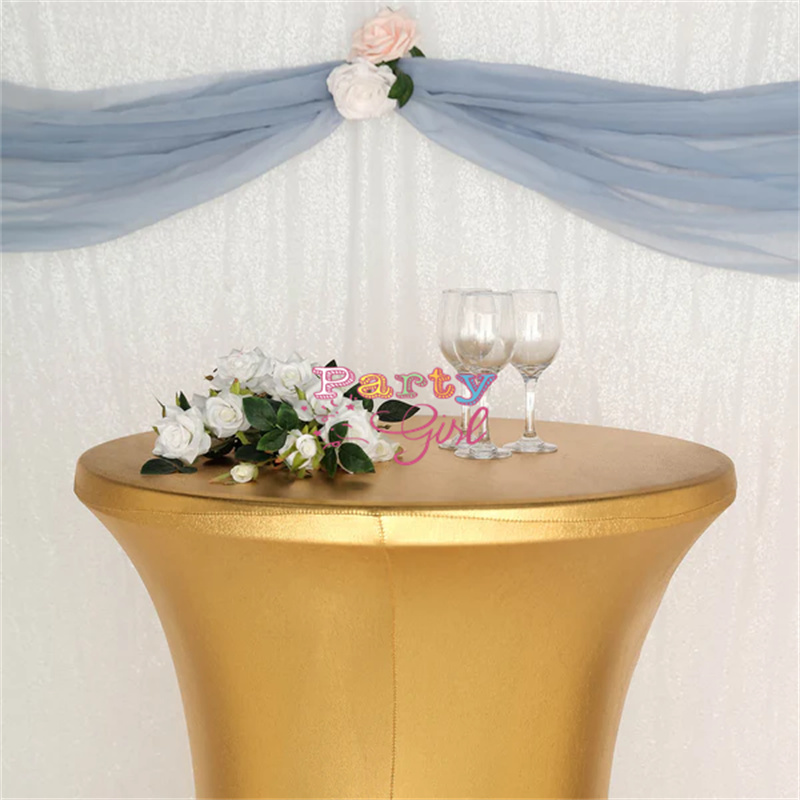 Nappe de Table en Spandex méta - Wedding Qq avis et prix