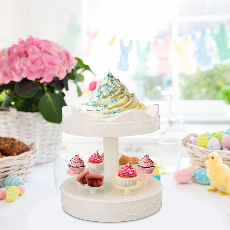 Présentoir à Gâteaux Rotatif e - Wedding Cake Supply avis et prix
