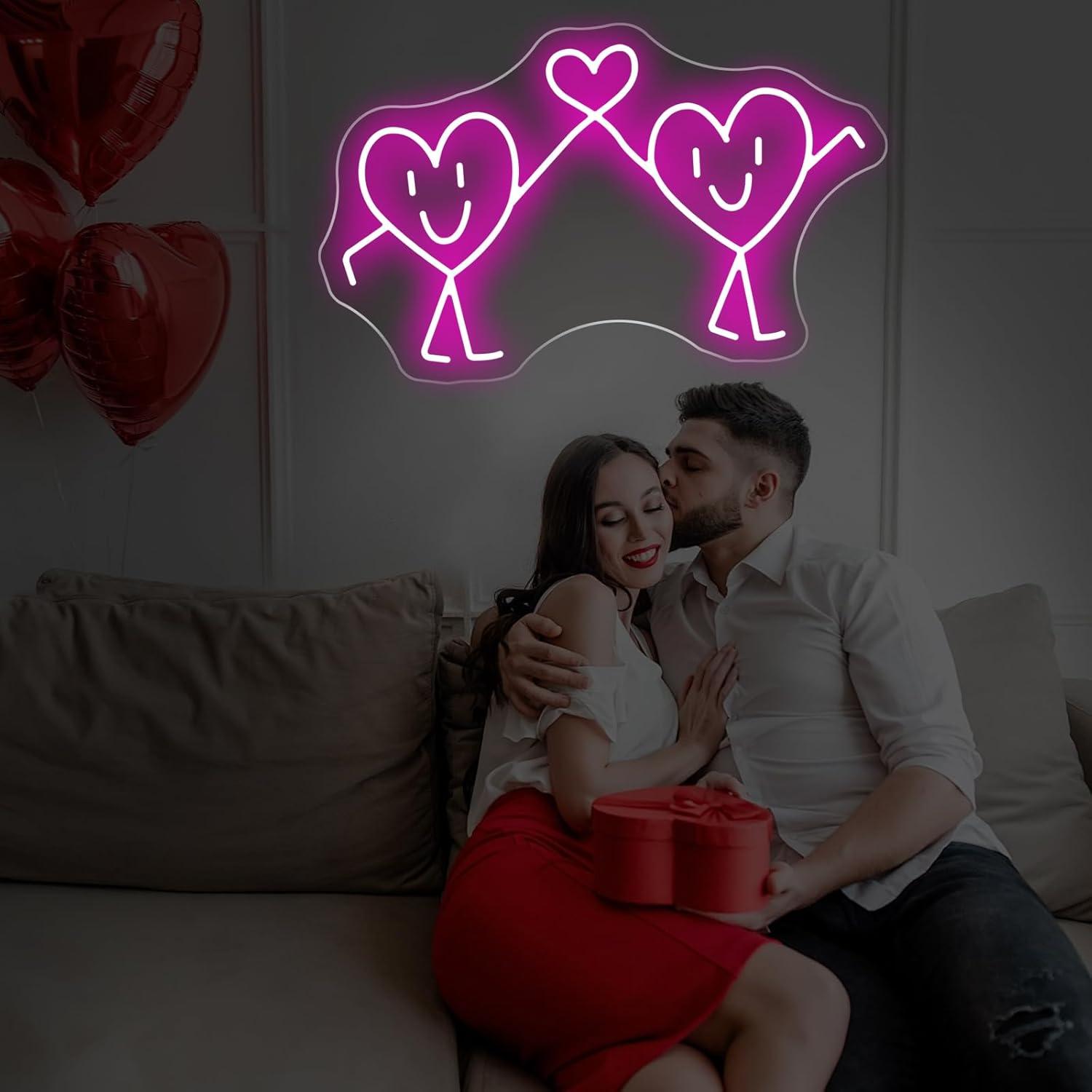 Enseigne néon « Love » à LED U - Wedding Shop avis et prix