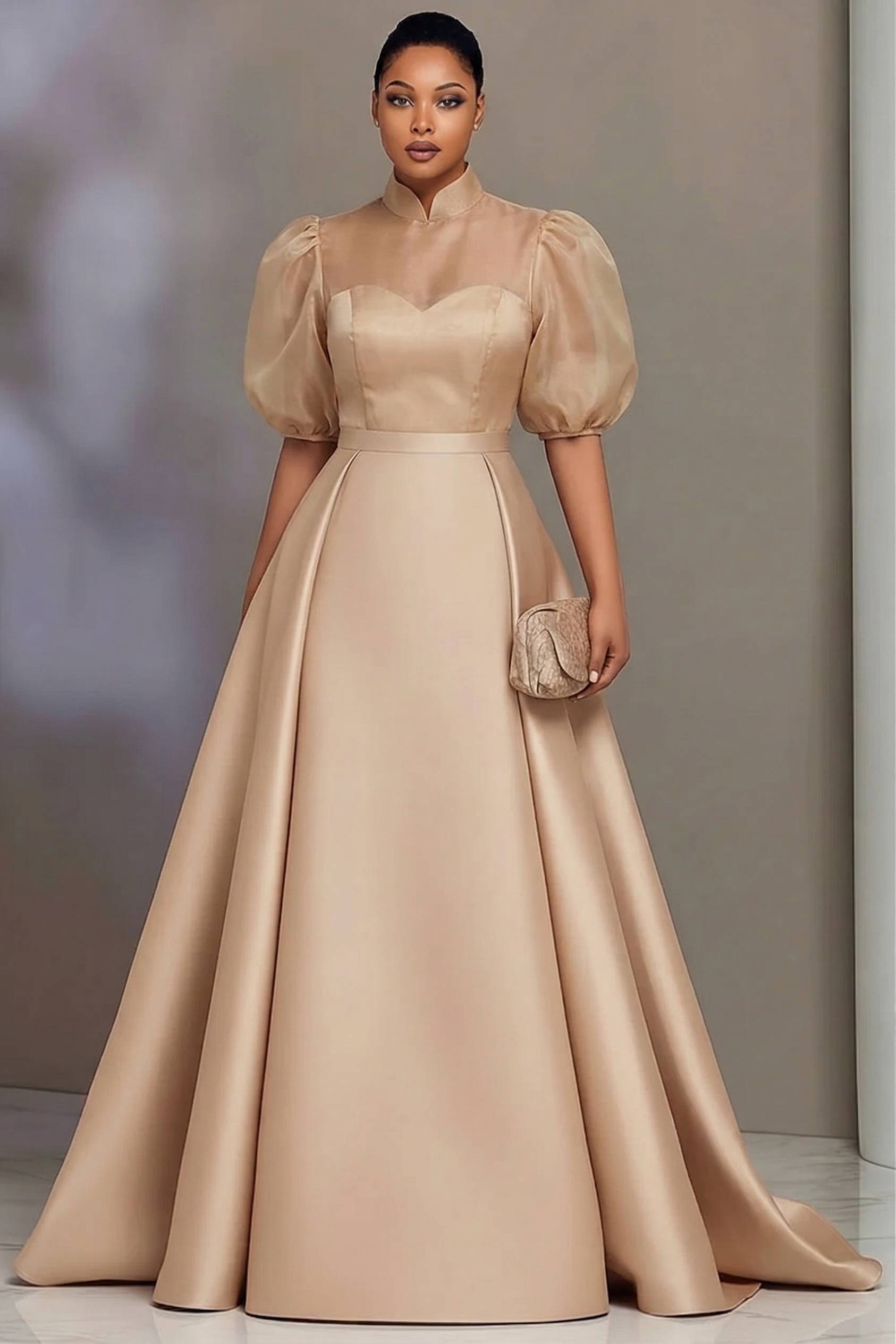 Robes de bal élégantes en sati - Wedding Support avis et prix