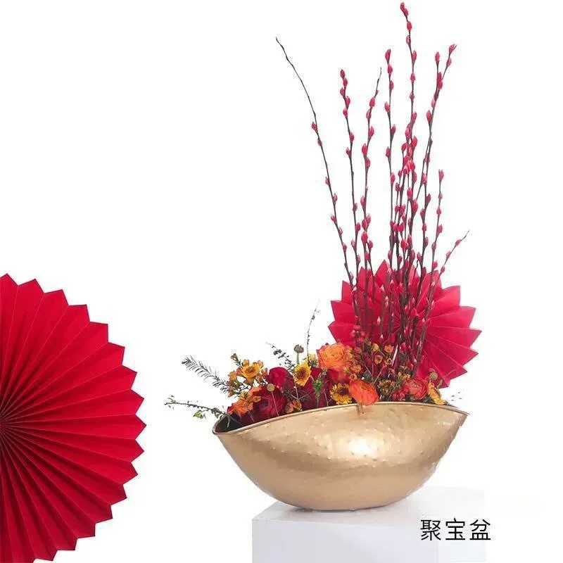 Nouveau Grand taille bol doré  - Centerpiece Vase Tall avis et prix